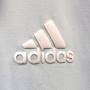 Adidas baby blue XL golf shirt